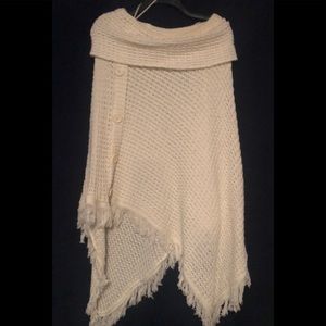 Sweater poncho/new with out tags.(not this color)